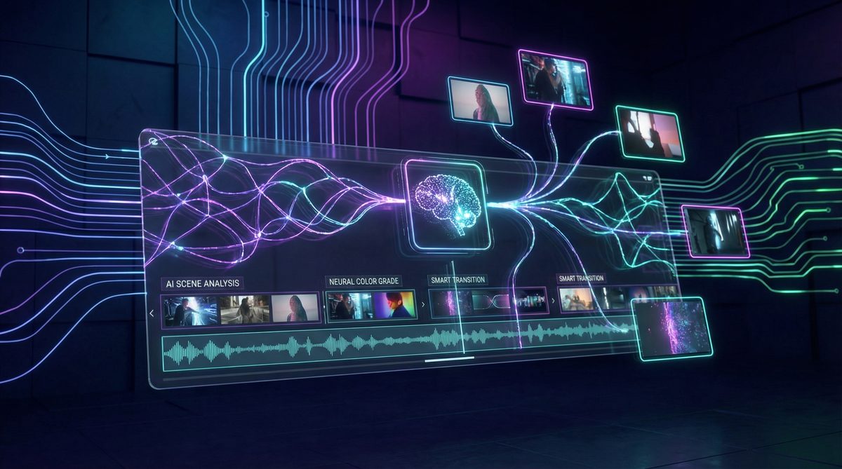 午夜福利 AI视频剪辑技术展示